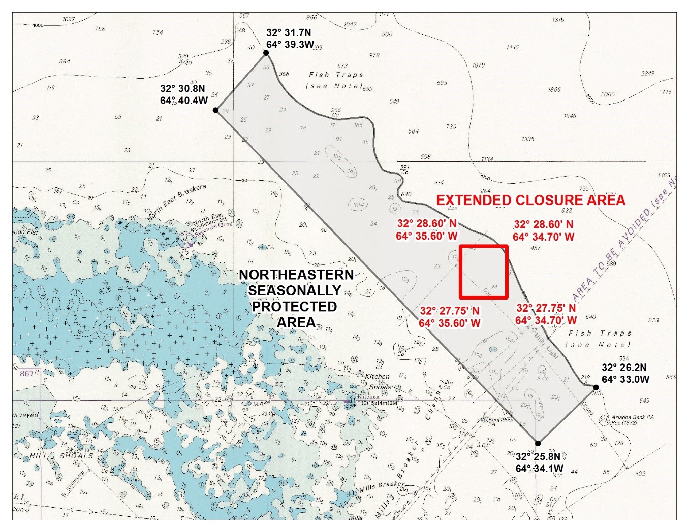 Fisheries Seasonally Protected Areas B