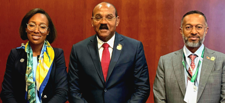 Minister Lightbourne represents Bermuda at African-CARICOM Summit